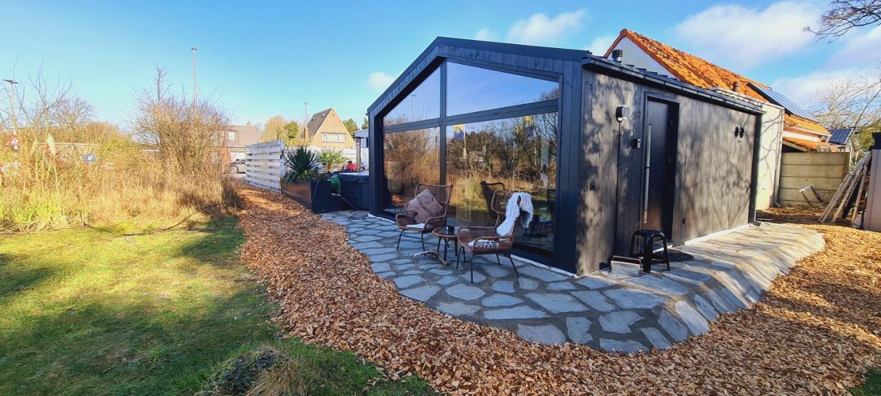 B&B Het Duinhuisje Met Jacuzzi, Gratis Parkeren, 2 Fietsen Te Leen, Airco Зандфорт Экстерьер фото
